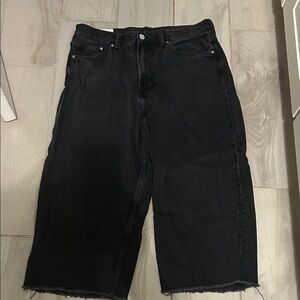 H&M Dark Gray Baggy Jeans